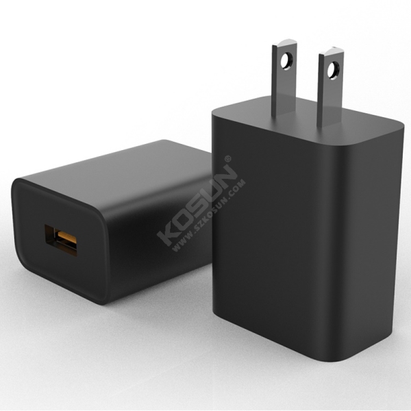 QC3.0 US/EU/UK Wall Charger Single Port